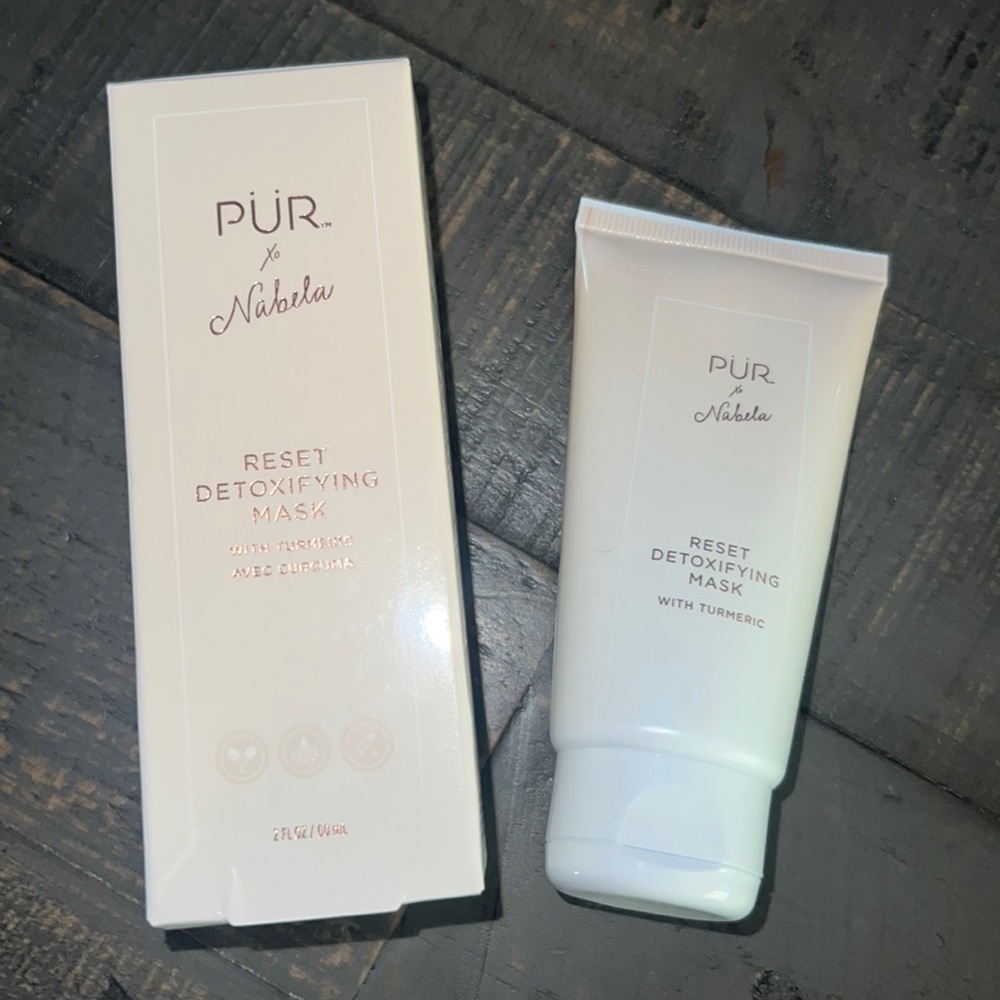 PUR x Nabela Reset Detoxifying Mask with Turmeric 2oz 60ml New in‎ Box